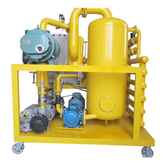 Máquina de filtración de aceite de transformador completamente automática ZYD-A PLC